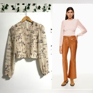 NWOTS Wilfred Tempest Blouse Sz L